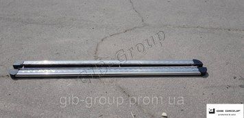 Пороги боковые площадка для Volkswagen Touareg (2002-2007) d51х1,6мм 13155.S2-09.5 фото