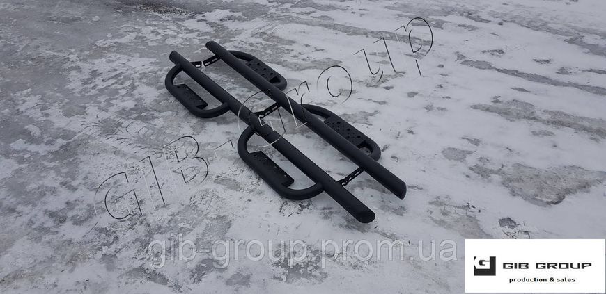 Пороги боковые труба Toyota 4Runner 5 ( 2014+ ) D60 S1-10.6 фото