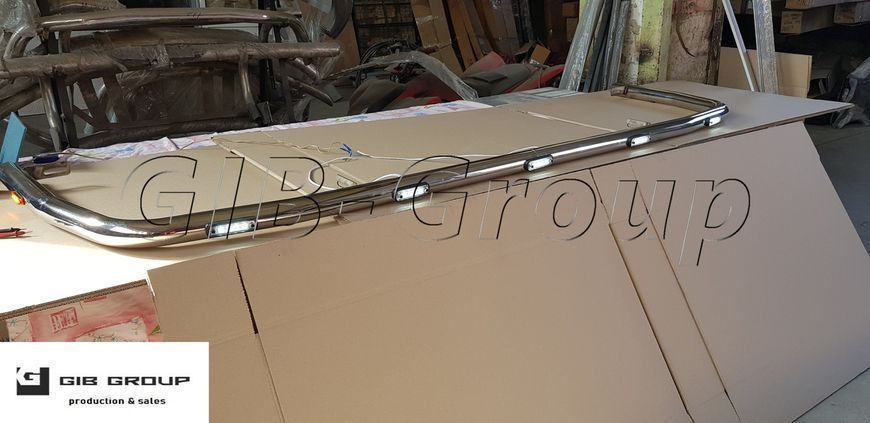 Led Передняя защита ус для Volvo FH (2002-2012) (7 Led) 0922 фото