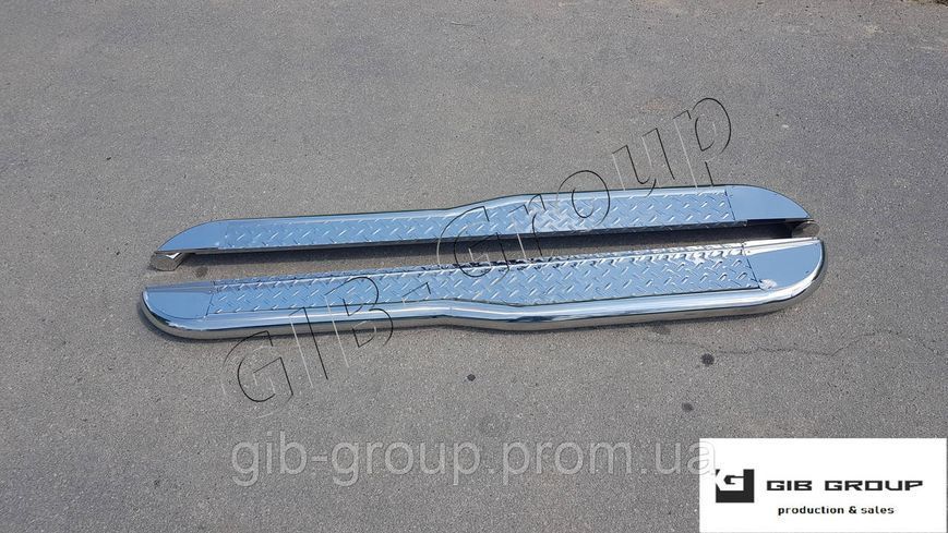 Пороги боковые площадка для Chery Tiggo (05-11) d60х1,6мм 1362.S2-10.6 фото