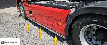 LED Трубы на боковые спойлера для Volvo FH16 (2012+) 15308 фото