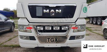 Тримач фар на радіатор для Man Tgx (2007-2012) MNTGX.07.R1-05.6 фото