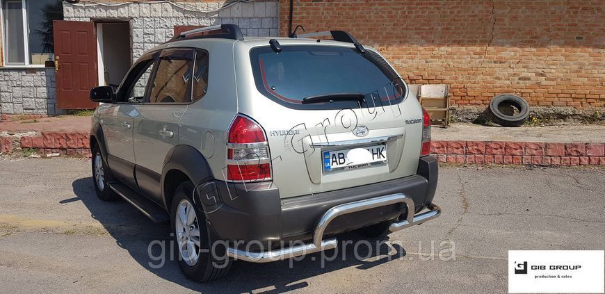Захист заднього бампера - для Hyundai Tucson (04-15) B1-42.6 фото