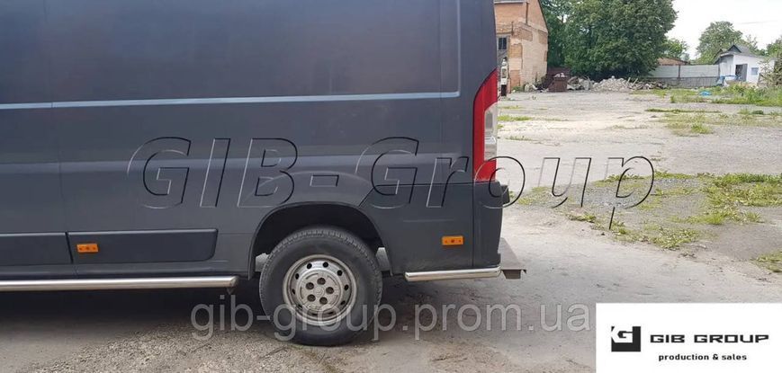 Задній бічний захист (одинарна труба) для Volkswagen LT-35 (1996-2006) d60х1,6мм 14140.B2-01.6L фото