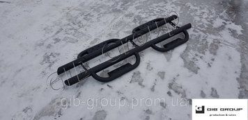 Пороги бічні труби Mitsubishi L-200 Triton (2006-2021) D60 S1-10.6 фото