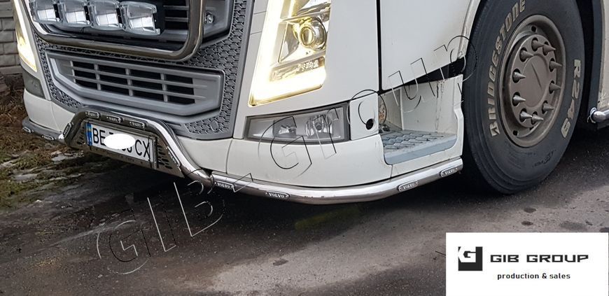 Led Передняя защита ус для Volvo FH 16 (2012+) окантовка бампера 15313 фото