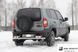 Задній захист (одинарна нержавіюча труба &ndash; одинарний вус) для Nissan X-Trail T32 (14-17) d60х1,6мм 8753.B1-08.6 фото 2