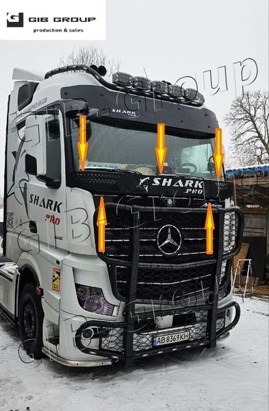 Led Балкон для "Mercedes-Benz" Actros MP4 (BM963; 2011-2018) 16290/Led фото