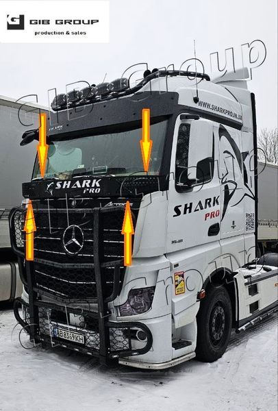 Led Балкон для "Mercedes-Benz" Actros MP4 (BM963; 2011-2018) 16290/Led фото
