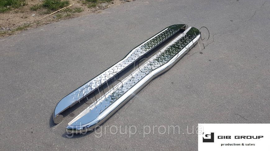 Пороги бічні майданчик для Peugeot Expert (16+) d60х1,6мм 9980.S2-10.6 фото
