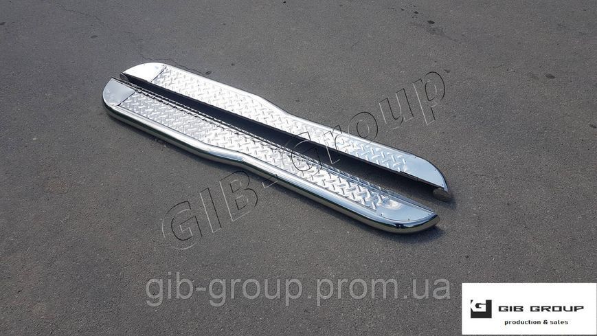 Пороги бічні майданчик для Peugeot Expert (16+) d60х1,6мм 9980.S2-10.6 фото