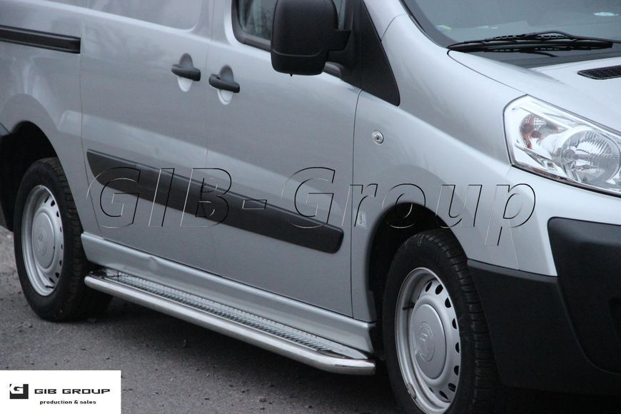 Пороги бічні труби з листом Citroen Jumpy (07-16) D60 1347427849 фото