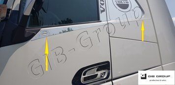 Накладки под окна двери для Volvo FH16 (2012+) 15635 фото