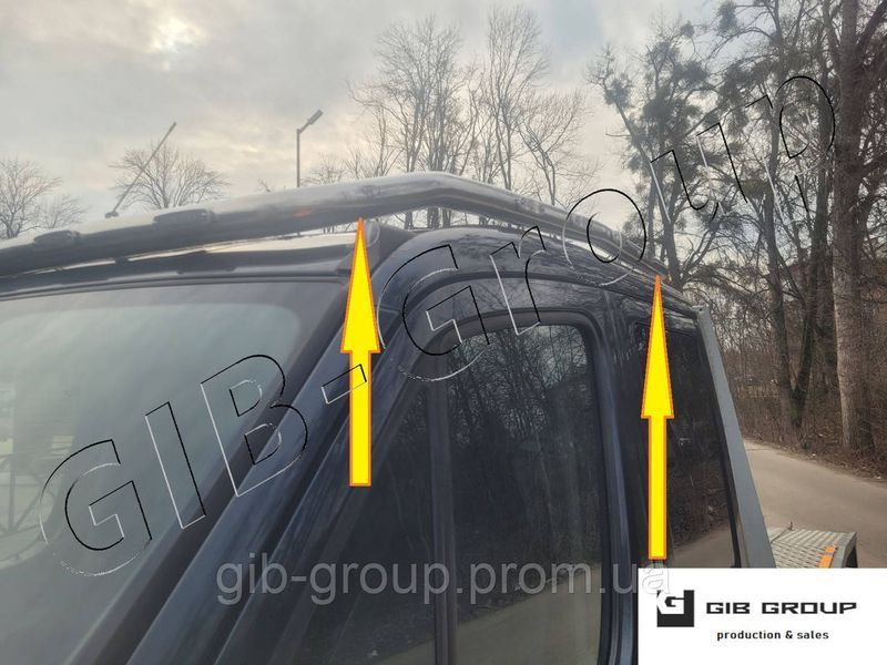 Тримач фар на дах - люстра Mercedes-Benz Sprinter дубиль кабіна (2006-2014+) 15987 фото