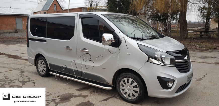 Пороги бічні майданчик для Ford Transit (95-00) d42х1,6мм 3850.S2-04S.4 фото
