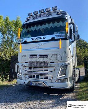 Балкон на капот для Volvo FH 16 (2012+) 15318 фото