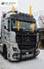 Козырёк солнцезащитный с нержавеющего металла для "Mercedes-Benz" Actros MP4 (BM963; 2011-2018) порошковая пок 16291 фото 4