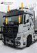 Козырёк солнцезащитный с нержавеющего металла для "Mercedes-Benz" Actros MP4 (BM963; 2011-2018) порошковая пок 16291 фото 3