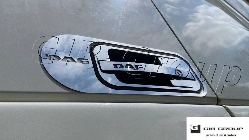 Декоратині накладки на ручки на DAF XF 95/105/106 із технічної нержавіючої сталі 0013/Т фото
