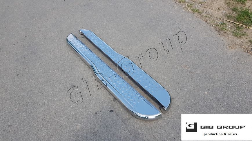 Пороги боковые площадка для Peugeot Expert (07-16) d60х1,6мм 9932.S2-10S.6 фото