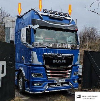 Тримач фар (Люстра) на дах для MAN TGX (2021+) (Довга) 16799 фото