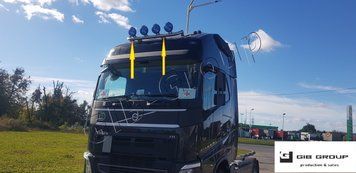 Держатель фар на кришу для "Volvo FH16" (2012+) 6928 фото