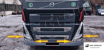 Окантовка фар основных для Volvo FH16 (2021+) 15958 фото