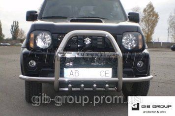 Защита переднего бампера - Кенгурятник Suzuki Jimny (1998-2018) d51х1,6мм 11298.F2-14.5 фото