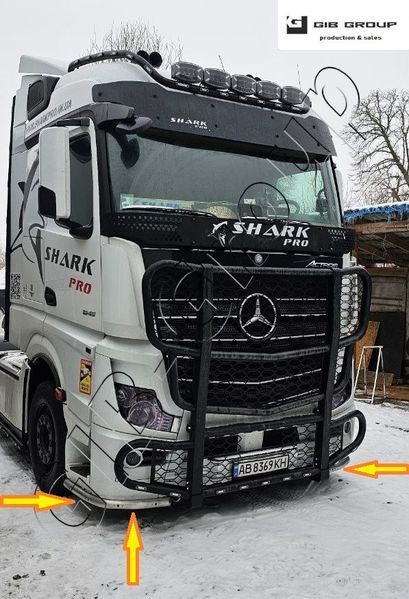 Углы передние боковые для "Mercedes-Benz" Actros MP4 (BM963; 2011&mdash;2018) 16316 фото