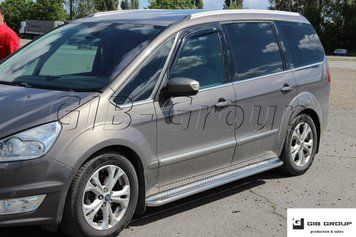 Пороги бічні труби з листом Ford Galaxy (06-15) D60 1350975433 фото