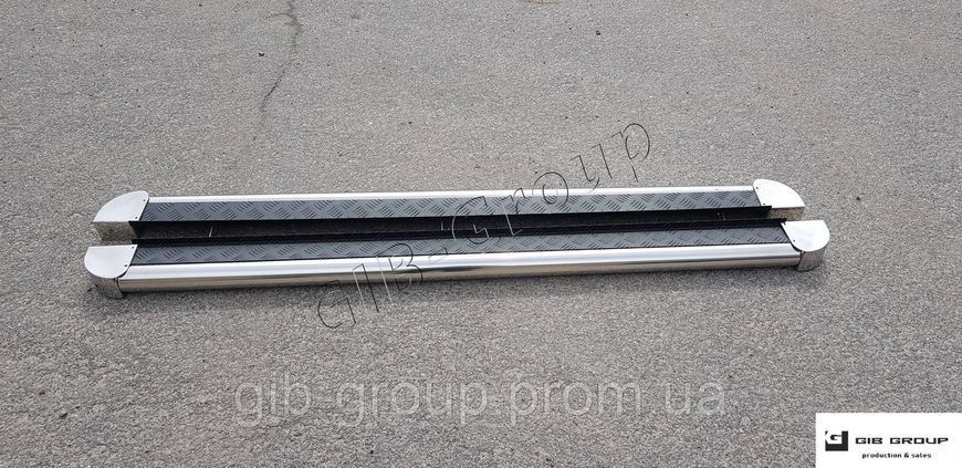 Пороги бічні майданчик для Toyota Hiace (07+) d51х1,6мм 12702.S2-08S.5 фото