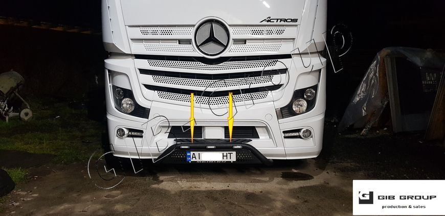 Нижня дуга для "Mercedes-Benz" Actros MP4 (BM963; 2011-2018) + LED 15091 фото