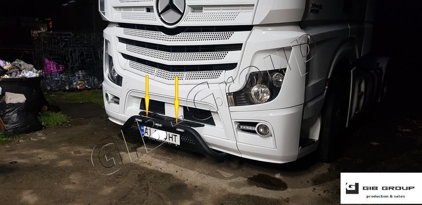Нижня дуга для "Mercedes-Benz" Actros MP4 (BM963; 2011-2018) + LED 15091 фото