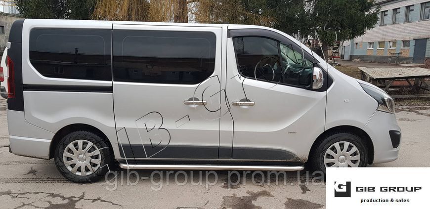 Пороги бічні майданчик для Honda CRV (15+) ДИЗЕЛЬ d60х1,6мм 6306.S2-04.6 фото