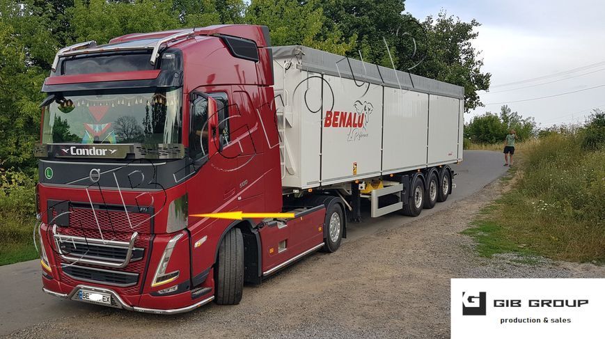Накладка на лобовую стойку для Volvo FH 16 (2021+) 14679 фото