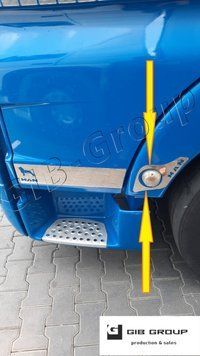 Окантовка поворотів без пластикового кільця для MAN 15604 фото