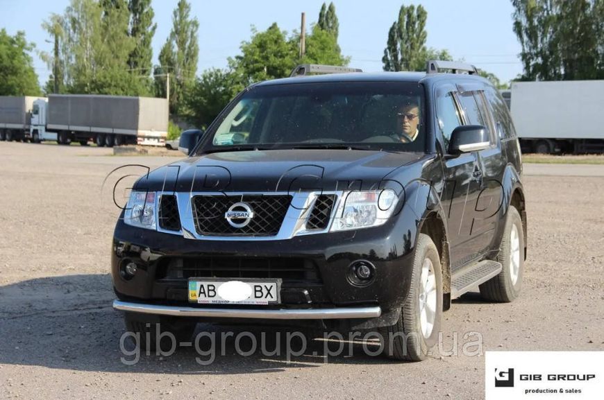 Захист переднього бампера (одинарний вус) для Toyota Land Cruiser Prado 150 (17+) d60х1,6мм 13721.F3-05.6 фото