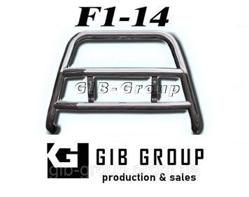 Защита переднего бампера - Кенгурятник Subaru Forester SH (07-12) d60х1,6мм 11212.F1-14.6 фото
