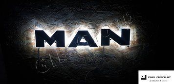 LED літери для MAN Tgs євро 5 *Розмір: 98 мм 15175 фото