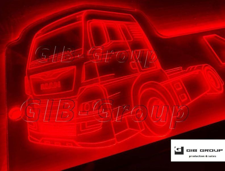 Світлодіодна табличка для вантажівки MAN 15814 фото
