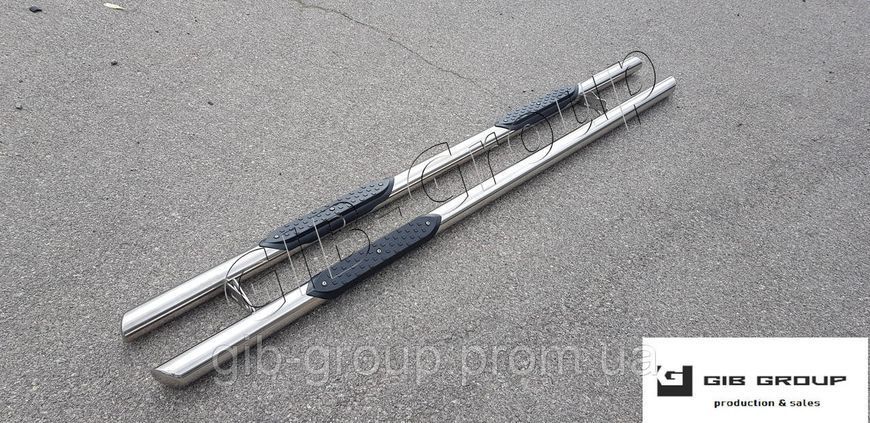 Пороги боковые труба Peugeot Expert (95-06) D60 с накладками 9900.S1-02S.6 фото