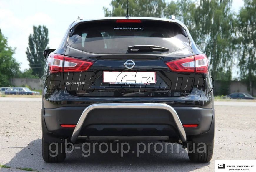 Задній захист одинарна труба для Hyundai Tucson (2015+) d60х1,6мм 5260.B1-19.6 фото