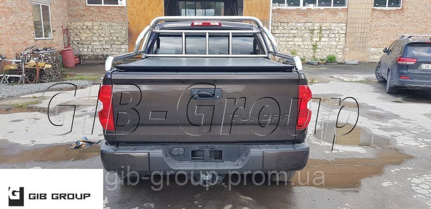 Защитная дуга на кузов (нержавеющая труба - Roll Bar)&nbsp;Toyota Tundra (14+) 14180.C1-06.6 фото