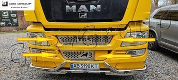 Накладки на решітку радіатора для Man TGS 16205\304 фото