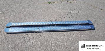 Пороги боковые площадка для Peugeot Expert (95-06) d60х1,6мм 9902.S2-06L.6 фото