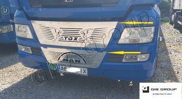 Накладка на решітку радіатора для MAN TGX (2007-2012) 15685 фото