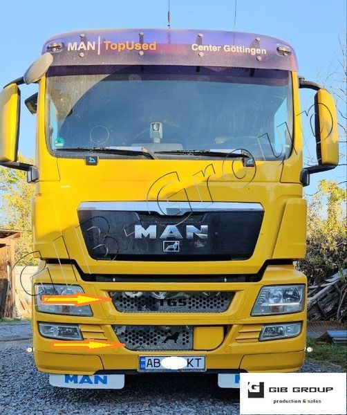Накладки на решітку радіатора для Man TGS 16205\304 фото
