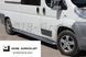 Пороги бічні труби з листом Fiat Ducato (94-06) D51 Коротка база 14824 фото 2