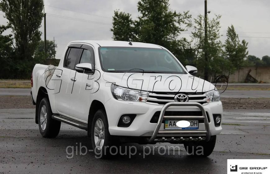 Захист переднього бампера - Кенгурятник Nissan Primastar (01-13) d51х1,6мм 9075.F2-04.5 фото