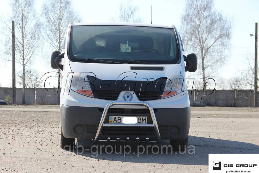 Захист переднього бампера - Кенгурятник Nissan Primastar (01-13) d51х1,6мм 9075.F2-04.5 фото
